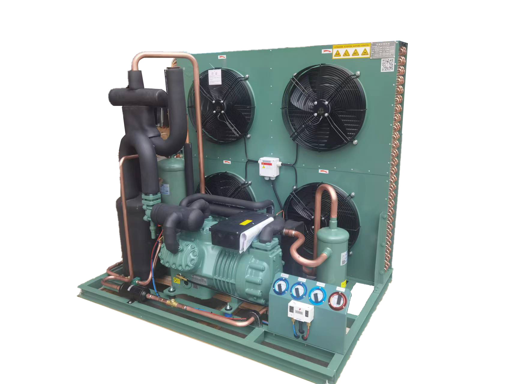 比澤爾活塞壓縮機(jī)熱氟除霜機(jī)組2